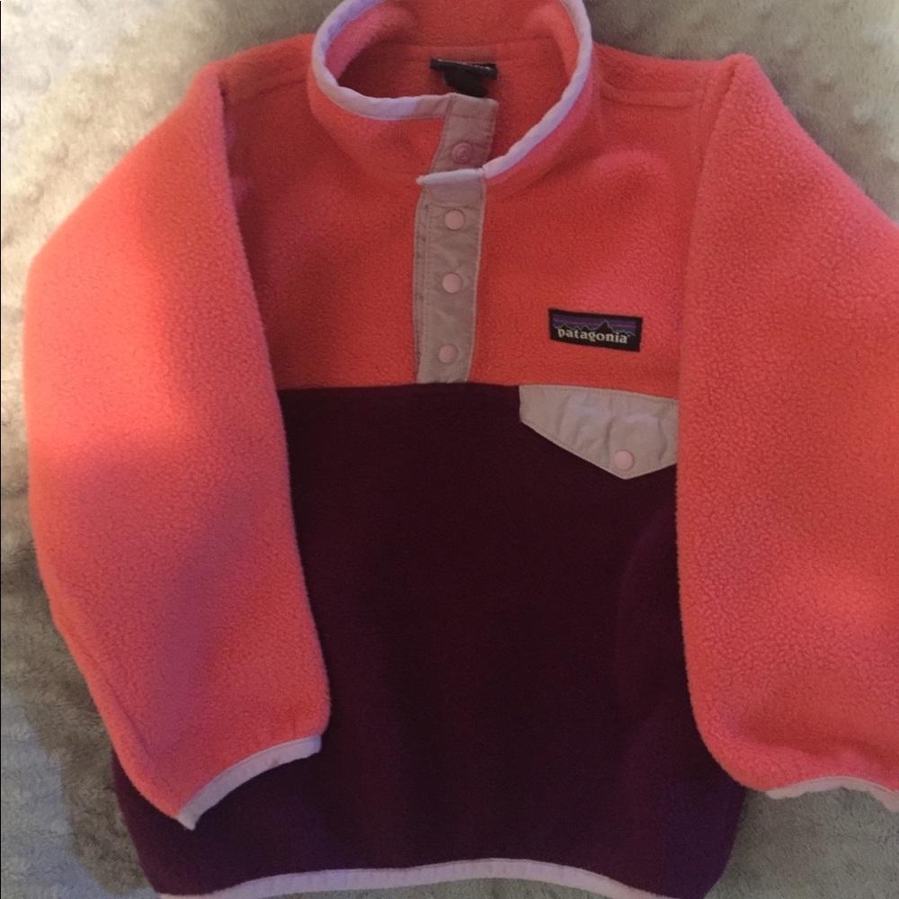 Patagonia synchilla pullover toddler